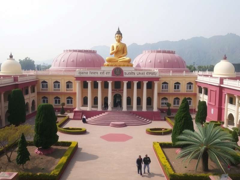 Gautam Buddha University Campus View